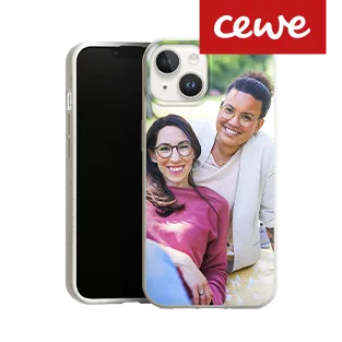 Eine personalisierte Handyhülle mit einem individuellem Bilddruck, die das Smartphone schützt.