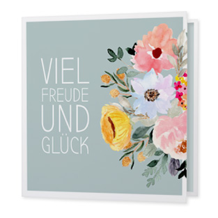 Hochwertige Grußkarten mit eigenem Foto, Text und passenden Umschlägen für persönliche Botschaften zu verschiedenen Anlässen.